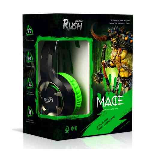 Smartbuy RUSH MACE Наушники Игровые с микрофоном, гарнитура Донецк
