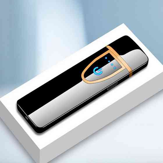 Зажигалка USB Lighter аккумуляторная сенсорная Донецк