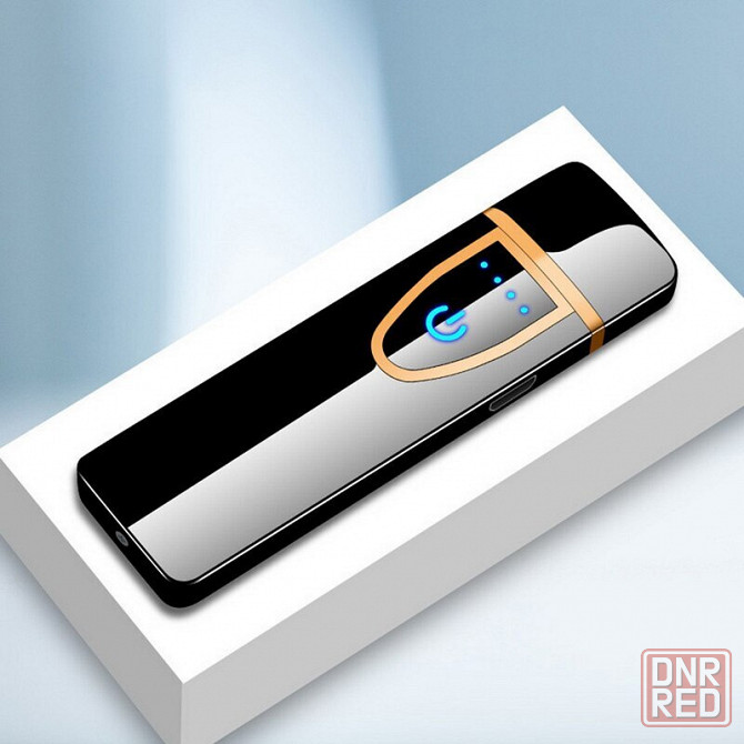 Зажигалка USB Lighter аккумуляторная сенсорная Донецк - изображение 1