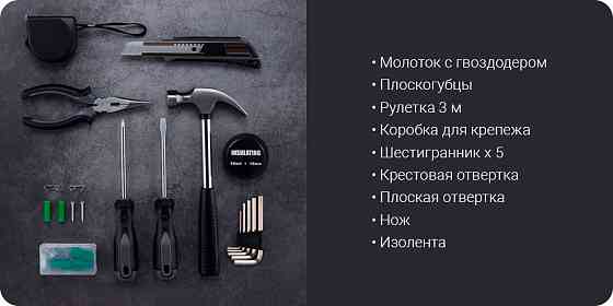 Набор инструментов Xiaomi JIUXUN TOOLS 60-in-one Daily Life Kit Донецк