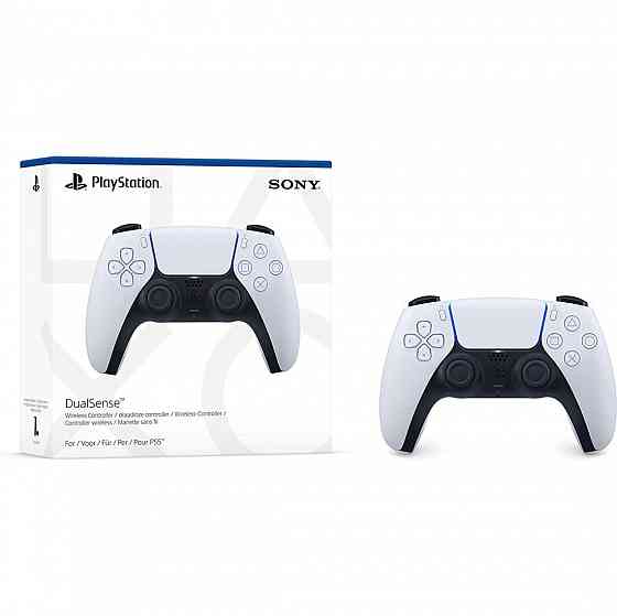 Набор геймпад беспроводной 2шт PlayStation DualSense белый PS5 Донецк