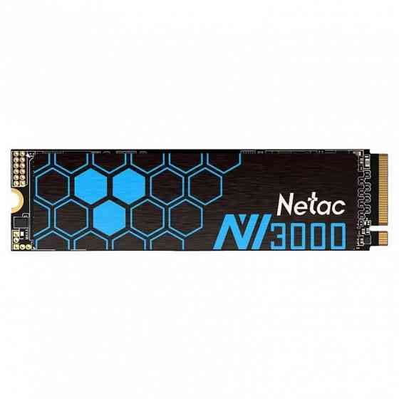 Накопитель SSD M.2 Netac NV3000 500GB PCIe 3.0 x4 3D NAND (NT01NV3000-500-E4X) Донецк