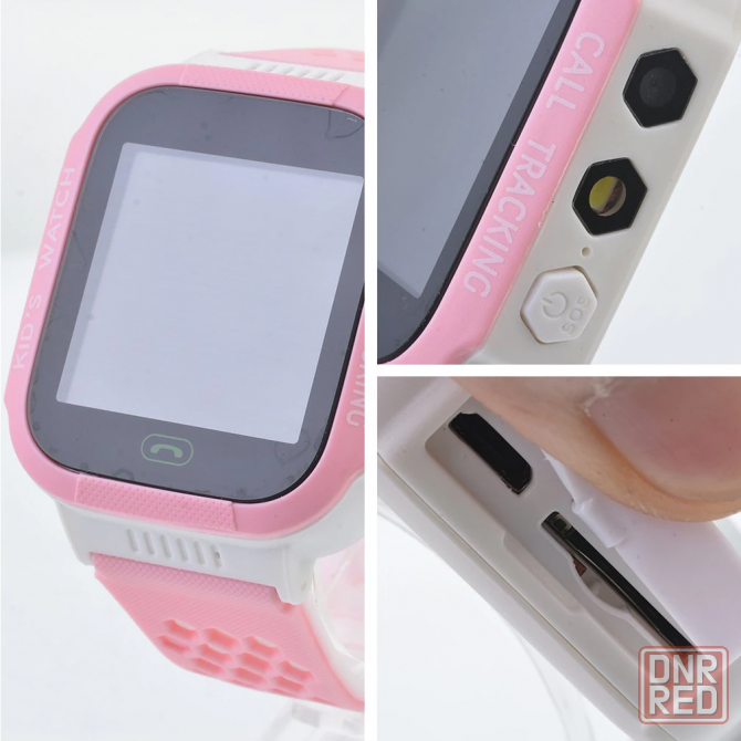 Smart Baby Watch Q528 White/Rose с Камерой и GPS, Умные Детские смарт - часы Донецк - изображение 1