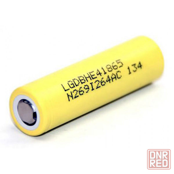Высокотоковый Li-Ion аккумулятор 18650 LG HE4 2500mAh 20A (30A) (1шт) Донецк - изображение 1