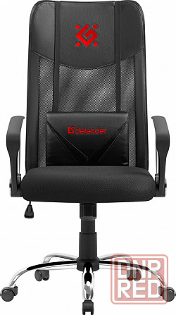 Кресло игровое DEFENDER Totem Черный, подсветка RGB, сетка Донецк - изображение 1