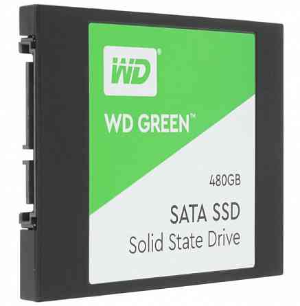 Накопитель SSD WESTERN DIGITAL WD 2.5" Green 480Gb SATA III 3D TLC WDS480G3G0A Донецк