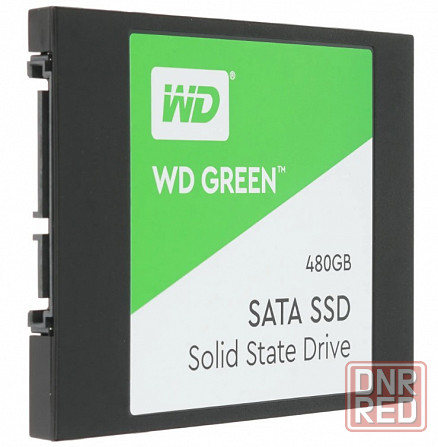 Накопитель SSD WESTERN DIGITAL WD 2.5" Green 480Gb SATA III 3D TLC WDS480G3G0A Донецк - изображение 1