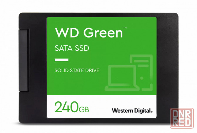 SSD диск WD 2.5" Green 240Gb SATA III TLC (WDS240G3G0A) Донецк - изображение 1