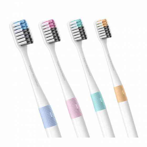Набор зубных щеток Dr. Bei Deep Cleaning Toothbrush (4 шт.) +1 чехол Донецк