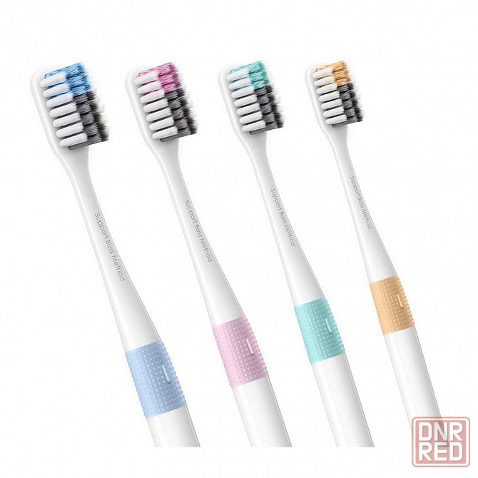 Набор зубных щеток Dr. Bei Deep Cleaning Toothbrush (4 шт.) +1 чехол Донецк - изображение 1