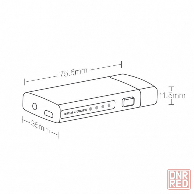 Зажигалка Xiaomi BEEBEST L200 USB Аккумуляторная импульсная Донецк - изображение 1