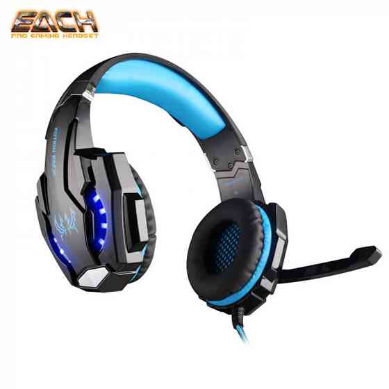 KOTION EACH G9000 Наушники Игровые с Подсветкой и микрофоном, гарнитура Донецк