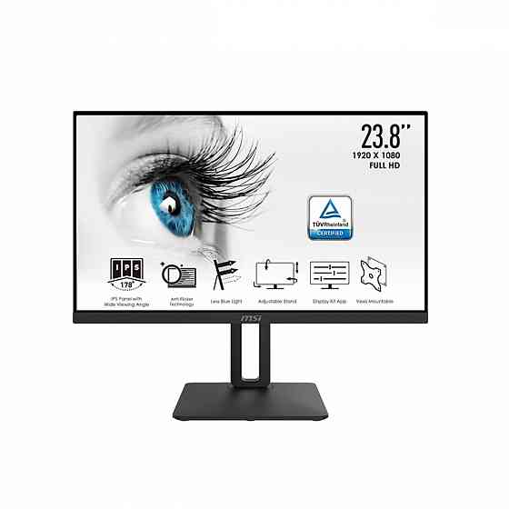 23.8" Монитор MSI Pro MP242P 1920x1080 (FullHD), 60 Гц, IPS Донецк