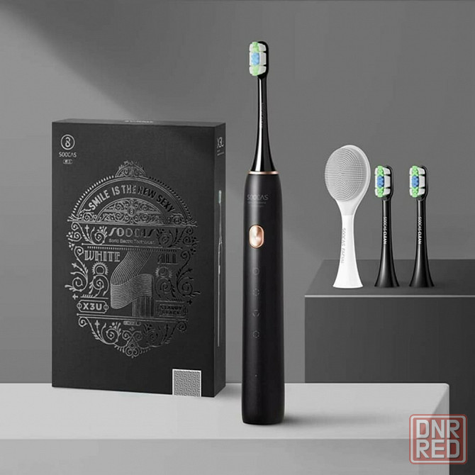Умная зубная электрическая щетка SOOCAS X3U Sonic Electric Toothbrush Black Донецк - изображение 1