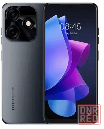 Смартфон TECNO Spark 10c 4/128 GB Black Донецк - изображение 1