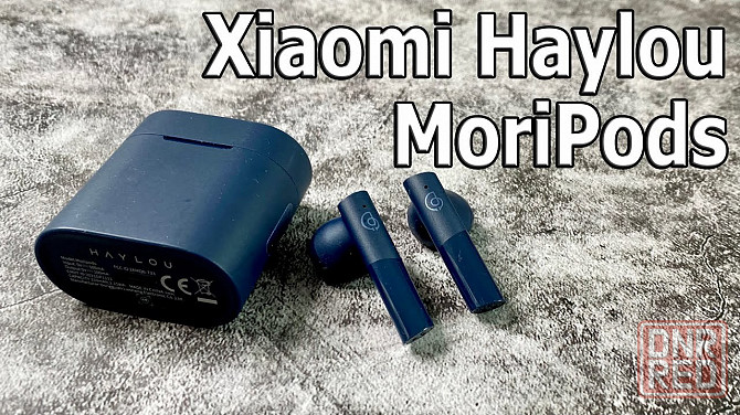 Xiaomi Haylou MoriPods T33 TWS Bluetooth 5.2 Наушники беспроводные с микрофоном, гарнитура (ОРИГИНАЛ Донецк - изображение 1