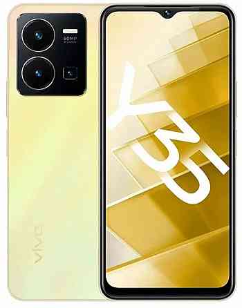 Смартфон vivo Y35 4/64 гб RU, Золотой рассвет Донецк