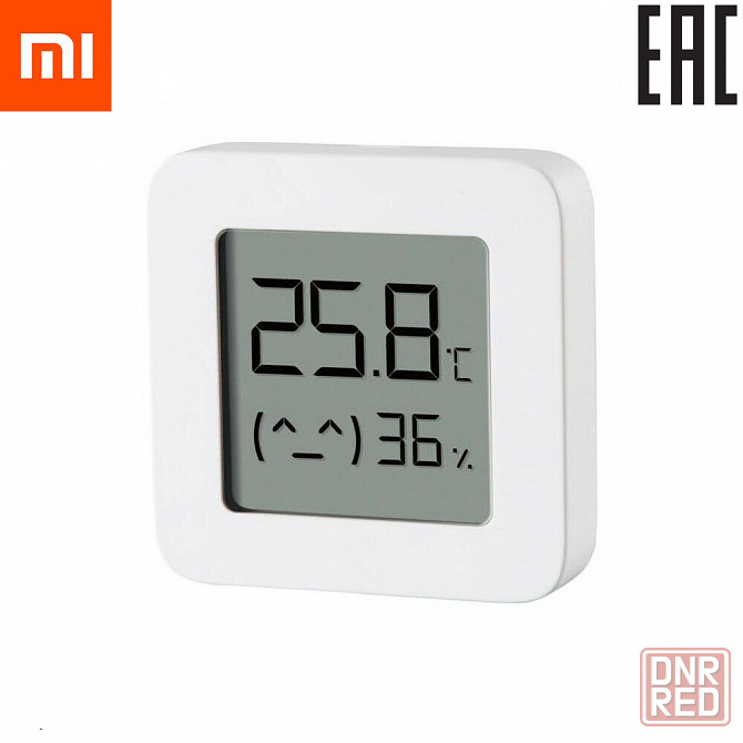 Датчик температуры и влажности Xiaomi Mi Temperature and Humidity 2 (EAC) Донецк - изображение 1