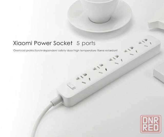 Удлинитель Xiaomi Mi Power Strip 3 розетки и 3 USB порта Донецк - изображение 1