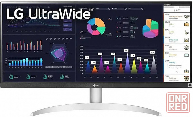 Монитор LG UltraWide 29WQ600-W 29" white Донецк - изображение 1