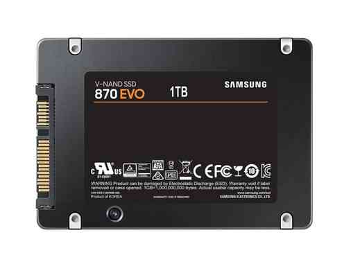 SSD диск SAMSUNG 2.5" 870 EVO 1000 Гб SATA III V-NAND 3bit MLC (TLC) (MZ-77E1T0BW) Донецк