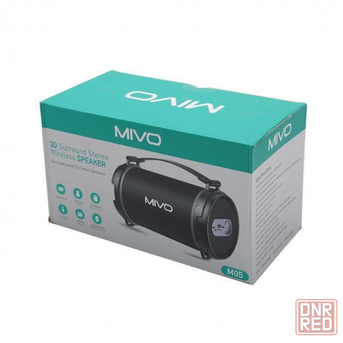 Mivo M05, 12Вт Портативная беспроводная колонка Донецк - изображение 2
