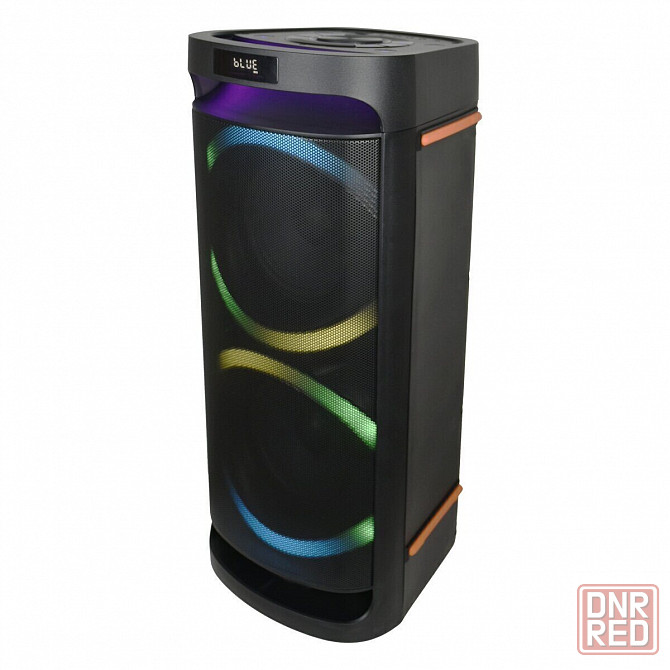 MIVO MD-801, 120Вт Портативная беспроводная колонка c RGB подсветкой + микрофон + пульт Донецк - изображение 1