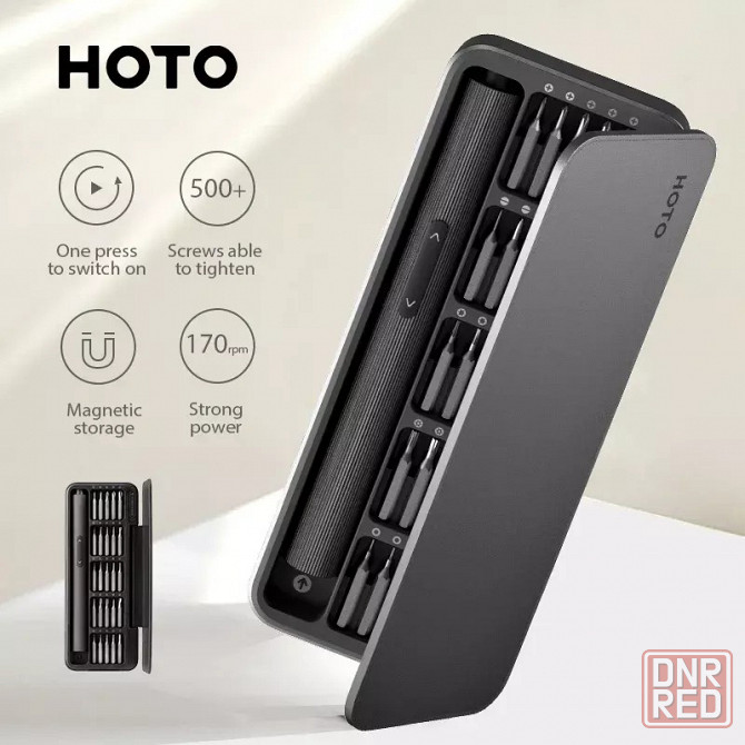 Электрическая отвертка 25 в 1 Xiaomi HOTO Electric Screwdriver Set (QWLSD010) Донецк - изображение 1