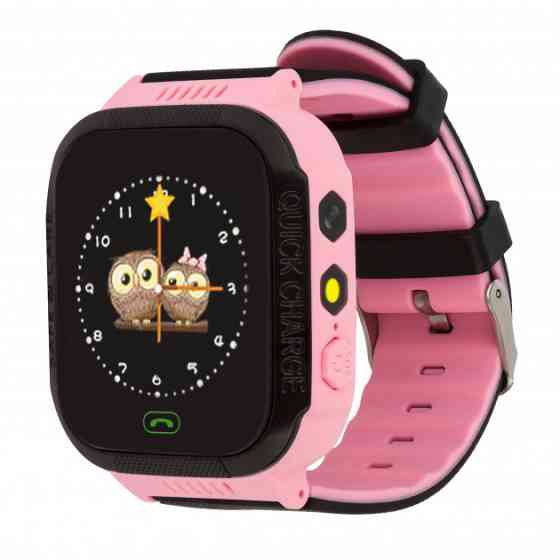 Smart Baby Watch Q528 ROSE с Камерой и GPS, Умные Детские смарт - часы Донецк