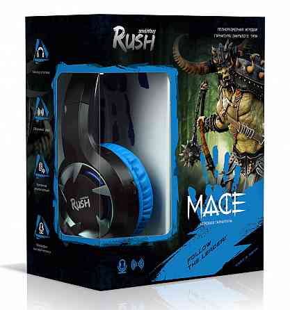 SmartBuy RUSH MACE Наушники Игровые с микрофоном, гарнитура Донецк