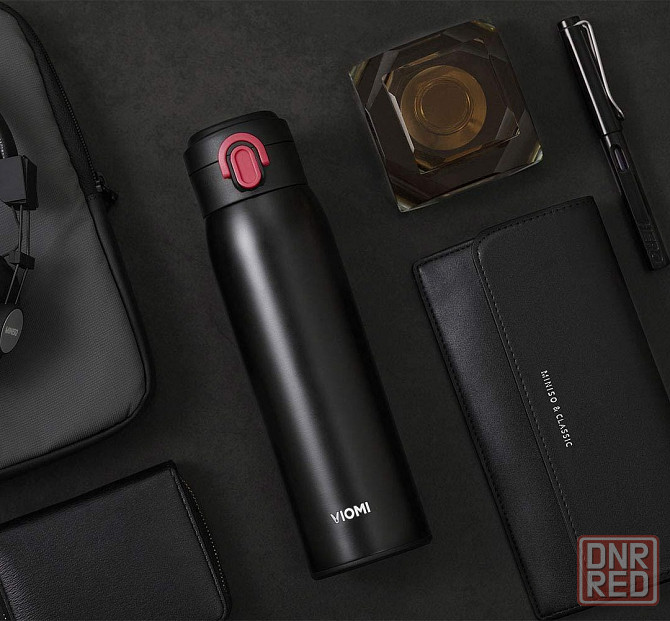 Термос, Термокружка Xiaomi Viomi Stainless Vacuum Cup Black 460 ml Донецк - изображение 1