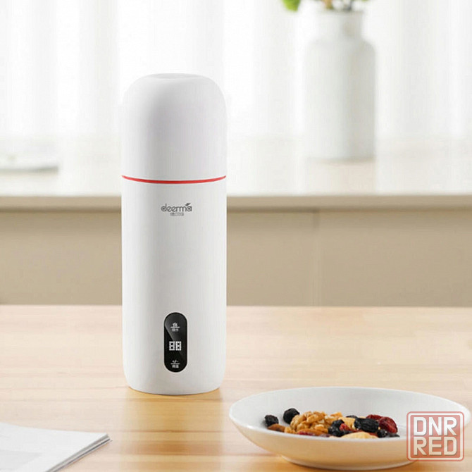 Электрический термос, Термокружка Xiaomi Deerma Electric Hot Water Cup White 350 ml Донецк - изображение 1