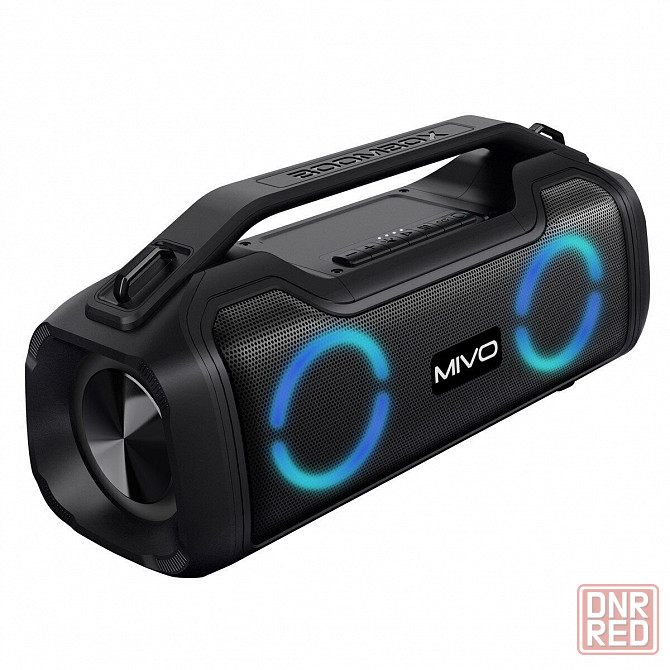 Mivo M15, 40Вт Портативная беспроводная колонка c RGB подсветкой (Влагозащита) Донецк - изображение 1