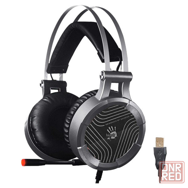 A4Tech Bloody G530 USB 7.1 Наушники Игровые с Подсветкой и микрофоном, гарнитура Донецк - изображение 1