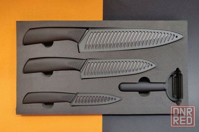 Xiaomi HuoHou Nano Ceramic Knifes HU0010 Набор кухонных ножей керамических (4 предмета) Донецк - изображение 1