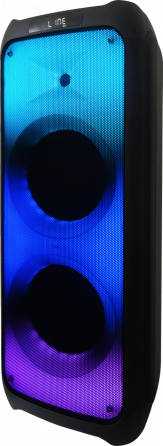 MIVO MD-102, 120Вт Портативная беспроводная колонка c RGB подсветкой + 2 микрофона + пульт Донецк