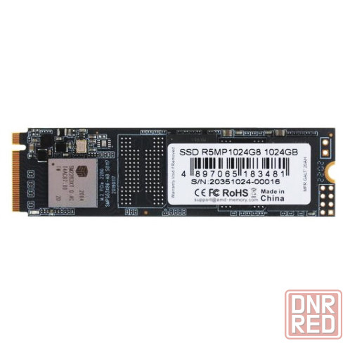 SSD накопитель AMD Radeon R5MP1024G8 1ТБ, M.2 2280, PCI-E 3.0 x4, NVMe, M.2 Донецк - изображение 1