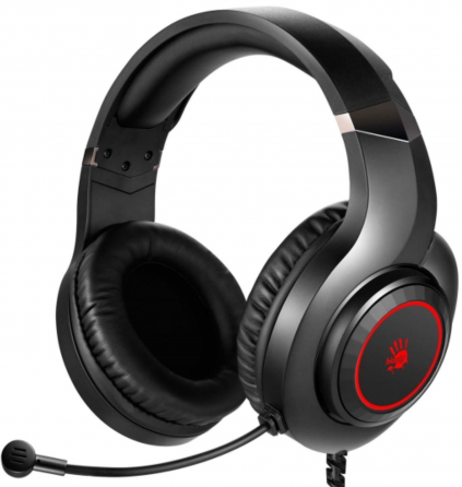 A4Tech Bloody G220S USB Наушники Игровые с RGB подсветкой и микрофоном, гарнитура Донецк