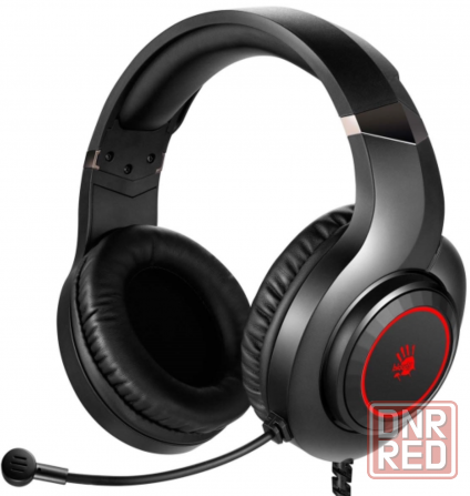 A4Tech Bloody G220S USB Наушники Игровые с RGB подсветкой и микрофоном, гарнитура Донецк - изображение 1