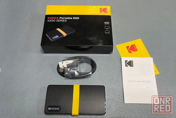 Внешний, портативный SSD Kodak X200 512 GB, USB 3.1-Type C Донецк - изображение 2