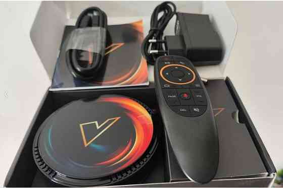 Андроид ТВ приставка, бокс Vontar W2 ATV S905W2, 4-32гб, пульт с голосовым поиском Донецк