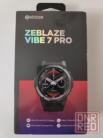 Смарт часы Zeblaze Vibe 7 Pro AMOLED с bluetooth звонками, новые Донецк - изображение 1