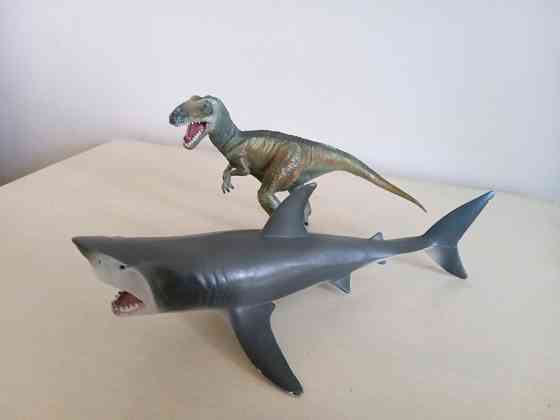 Collecta большая акула, динозавр Донецк