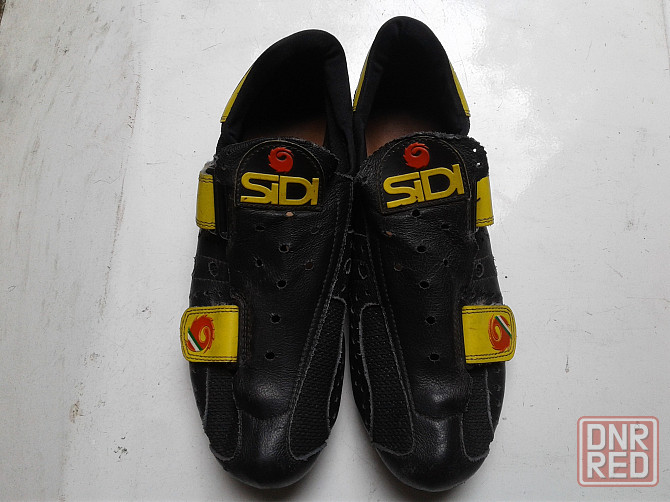 Итальянская кожаная шоссейная обувь(велотуфли) SIDI Донецк - изображение 2