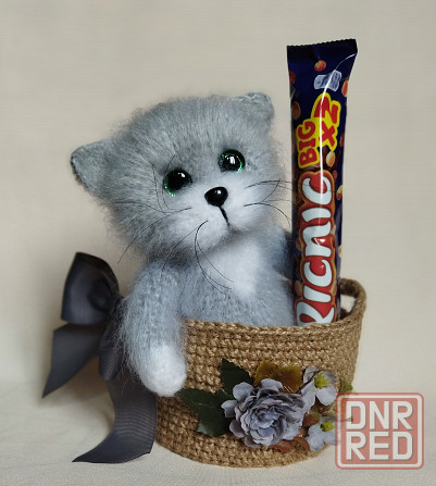 Котик в корзине подарочный набор Донецк - изображение 2