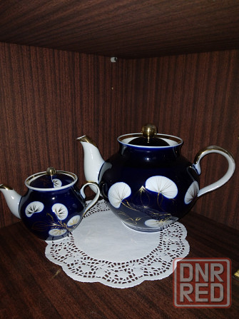 Чайник кобальтовый заварник Донецк - изображение 6