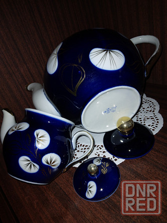 Чайник кобальтовый заварник Донецк - изображение 3