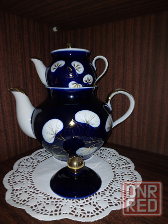 Чайник кобальтовый заварник Донецк - изображение 1