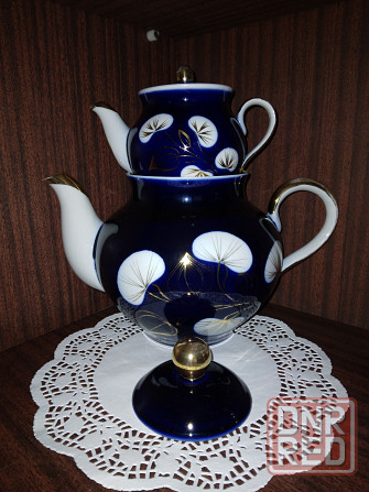 Чайник кобальтовый заварник Донецк - изображение 7
