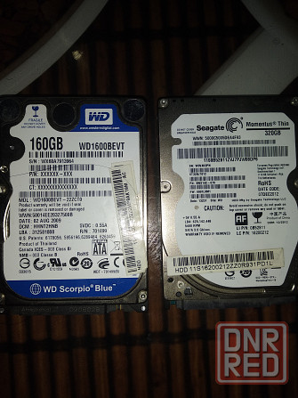 Винчестер HDD под ноутбук 160 и 320 Донецк - изображение 1